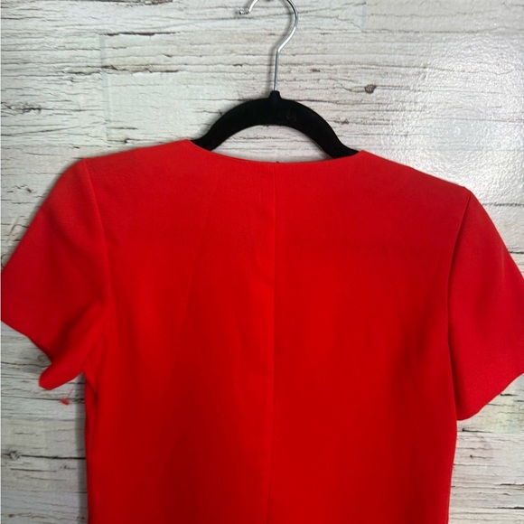 Banana Republic Red Midi Dress - Picture 5 of 6